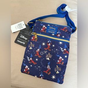 Sorcerer Mickey Fantasia Loungefly crossbody